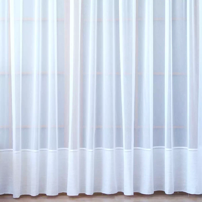 Firana Gotowa 700cm x 255cm - DŁUGA, SZEROKA, JEDEN PAS - Firana na karnisz 280-460cm
